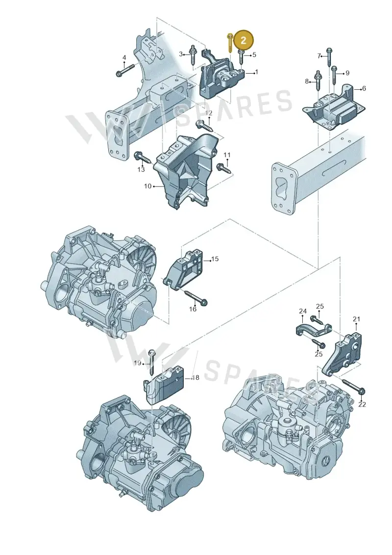 N10706901 — SEAT Formentor TSI CUPRA (2020-) diagram 746199250, position 2