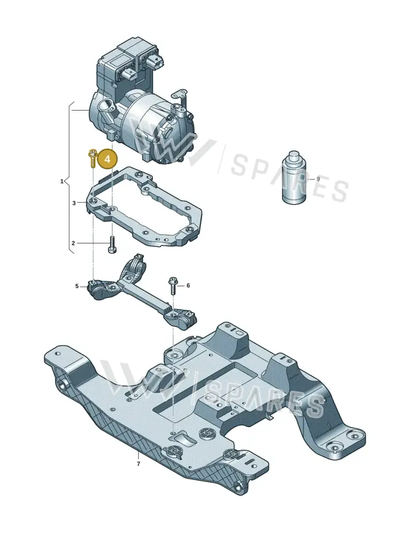N10736701 — SEAT Tavascan Cupra (2023-) diagram 10a260100, position 4