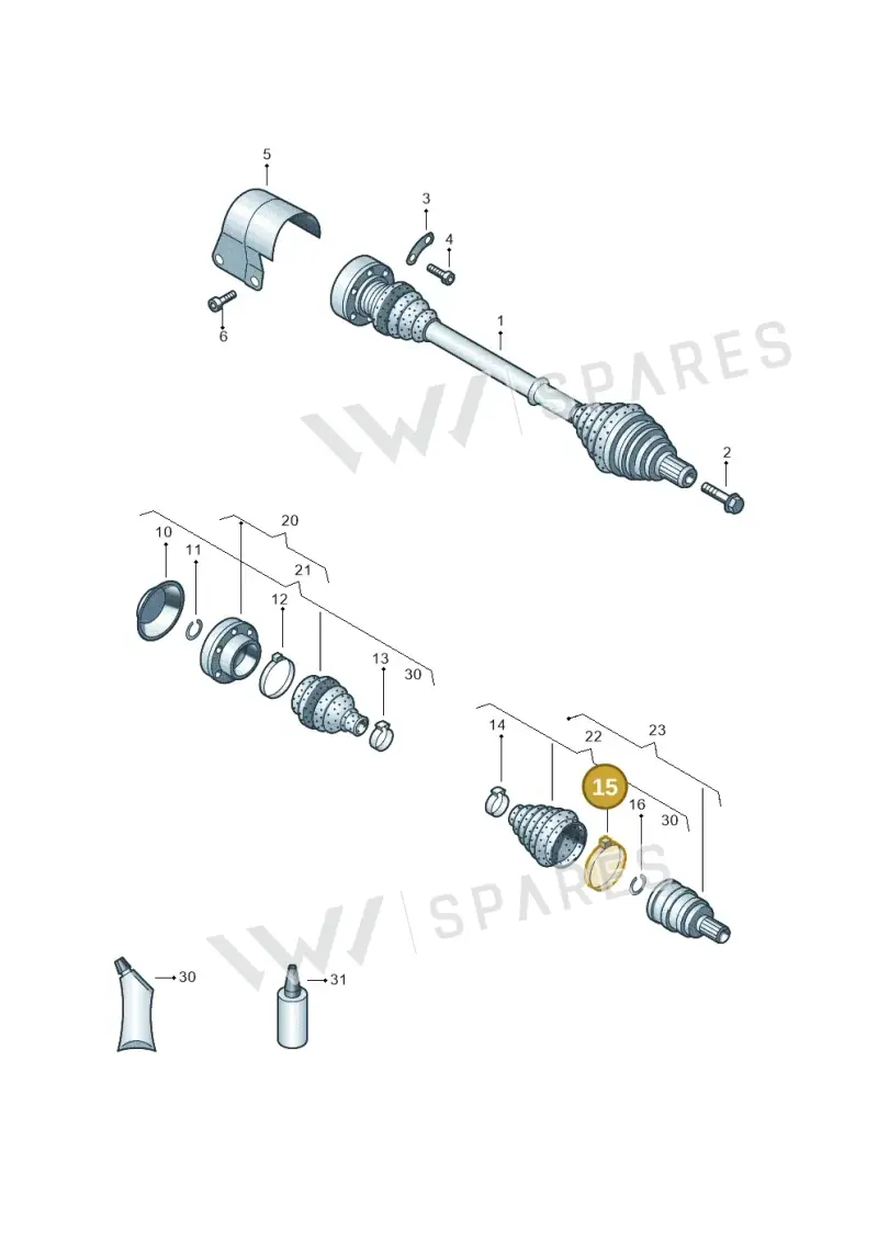 N10740101 — SEAT Alhambra Stylance (2015-2022) diagram 702407520, position 15
