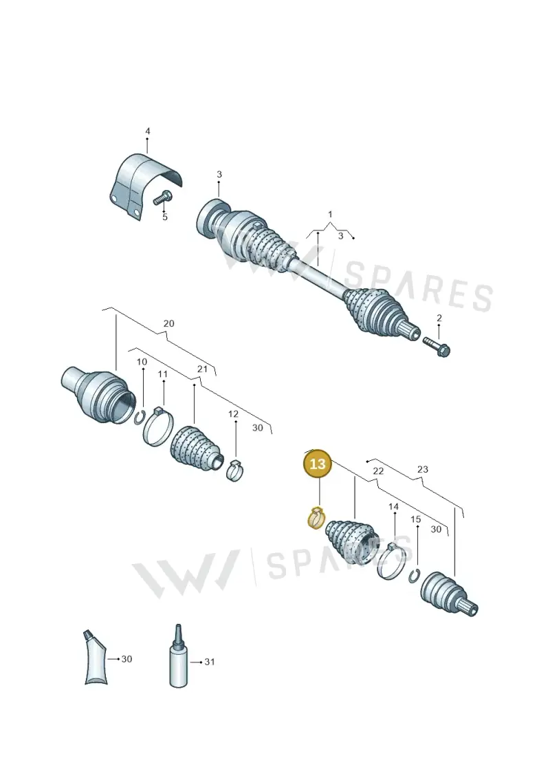 N10740201 — SEAT Alhambra Stylance (2015-2022) diagram 689407300, position 13