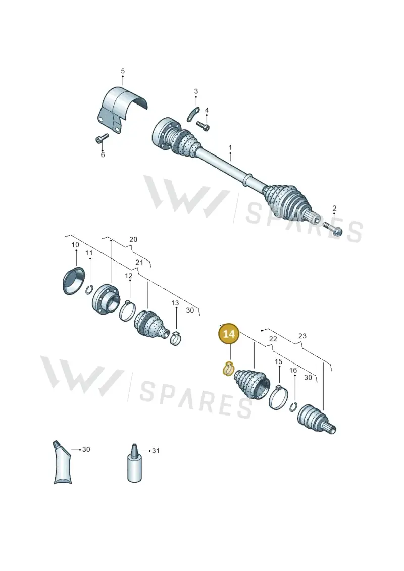 N10740201 — SEAT Alhambra Stylance (2015-2022) diagram 702407520, position 14