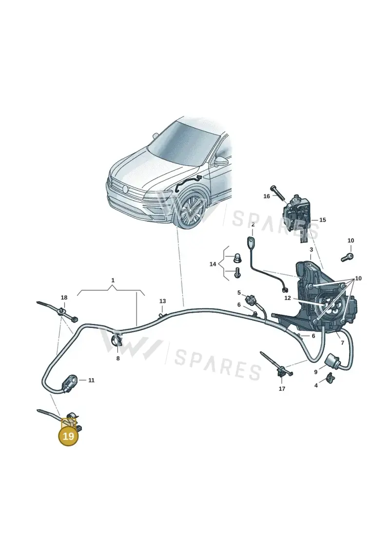 N10741601 — SEAT Tarraco FR (2018-2024) diagram 884970002, position 19