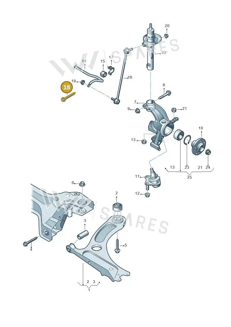 N10746301 — SEAT Mii electric (2020-2021) diagram 723407000, position 18