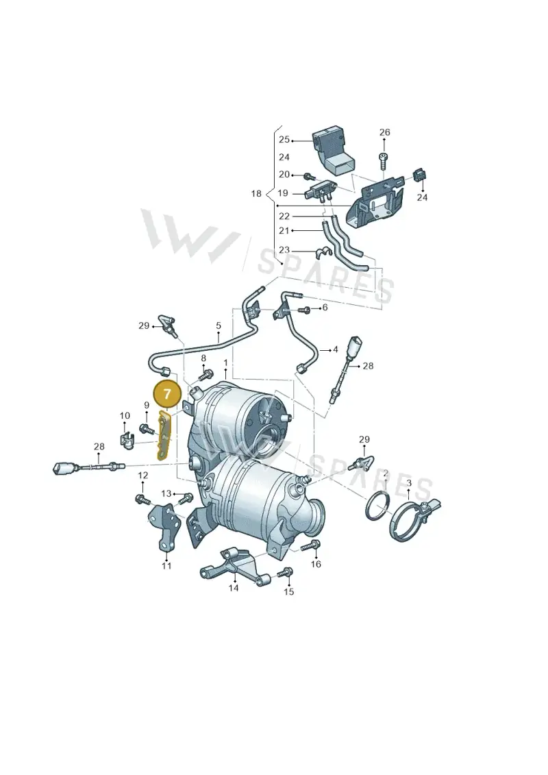 N10753101 — SEAT Formentor TSI CUPRA (2020-) diagram 803253020, position 7