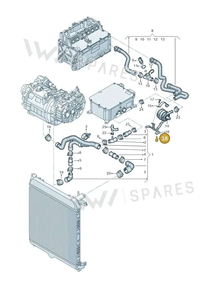 N10753101 — SEAT Mii electric (2020-2021) diagram 899121020, position 18