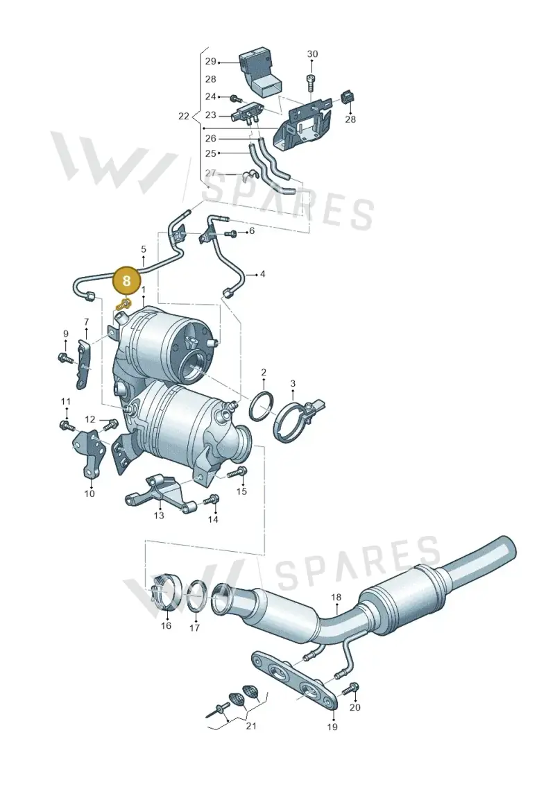 N10753102 — SEAT Leon style (2019-) diagram 884253030, position 8