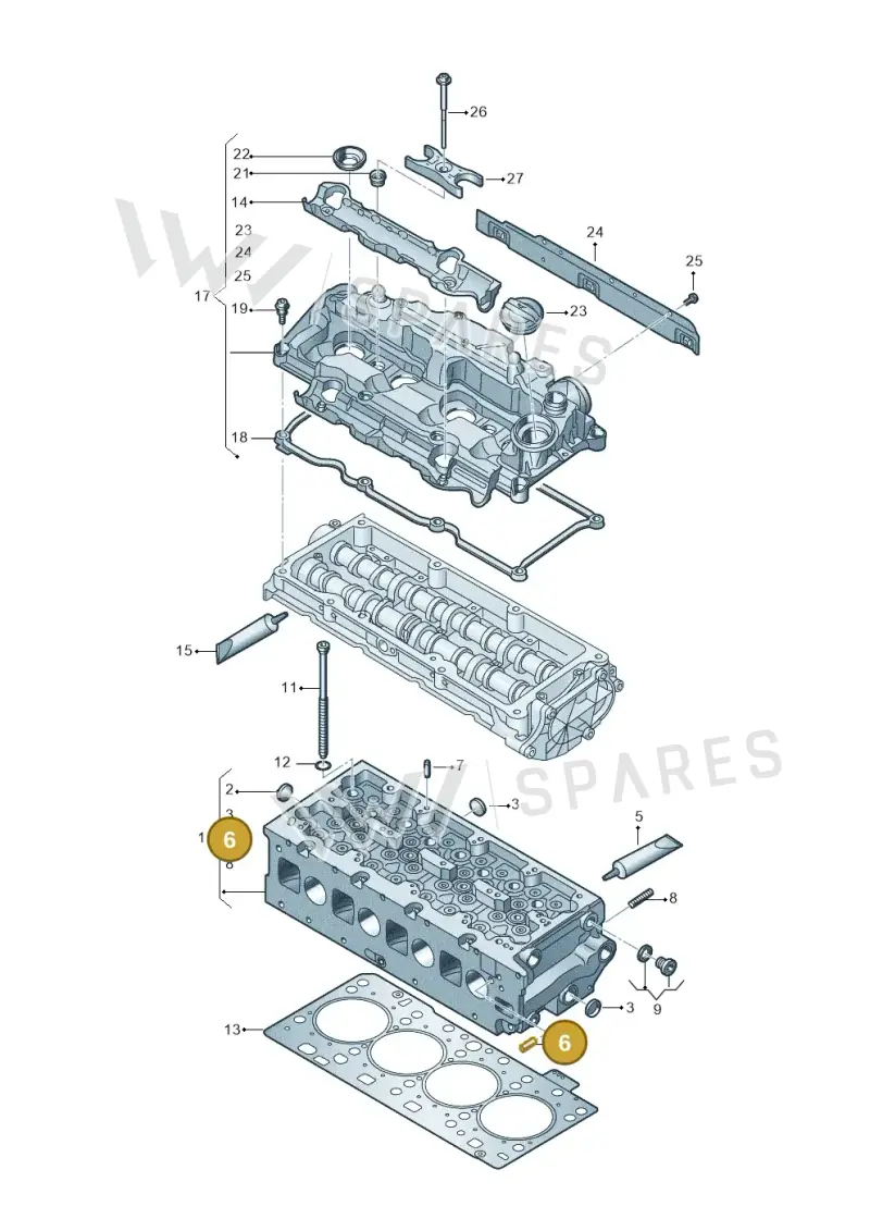 N10774801 — SEAT Formentor TSI CUPRA (2020-) diagram 793103066, position 6