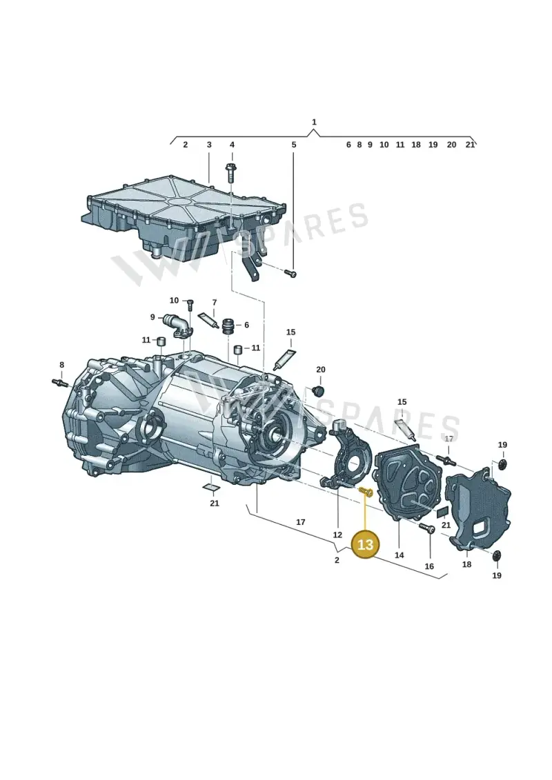N10787701 — SEAT EBoost CUPRA (2021-) diagram 10a901500, position 13