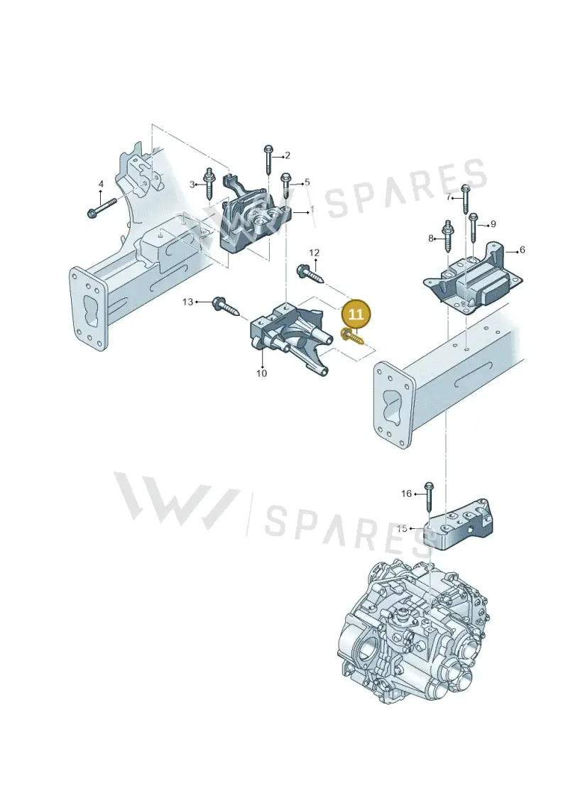 N10830401 — SEAT Formentor TSI CUPRA (2020-) diagram 746199300, position 11