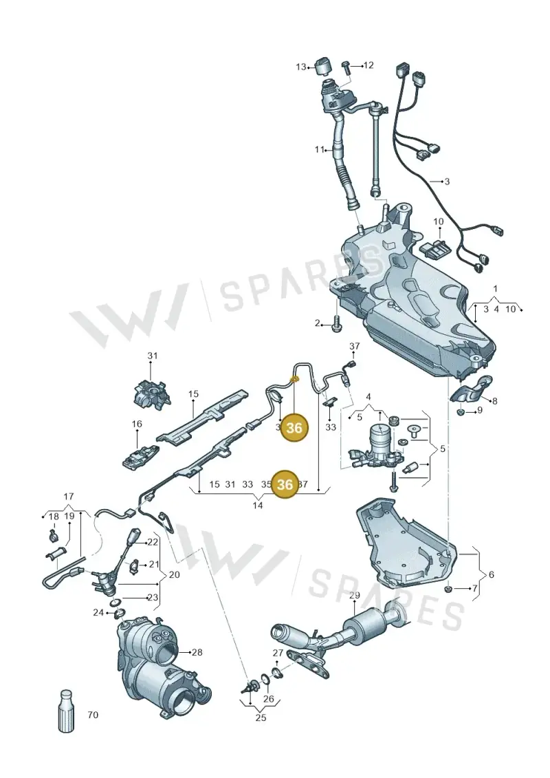N10845501 — SEAT Ateca Style (2016-) diagram 834201120, position 36