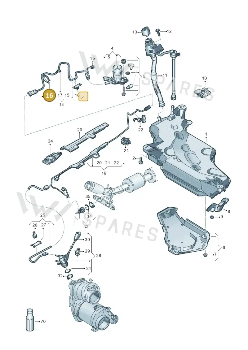 N10848201 — SEAT Leon style (2019-) diagram 5h0253102, position 16