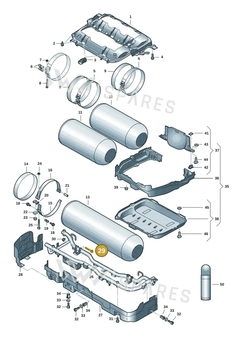 N10853201 — SEAT Leon style (2019-) diagram 5h0201010, position 29