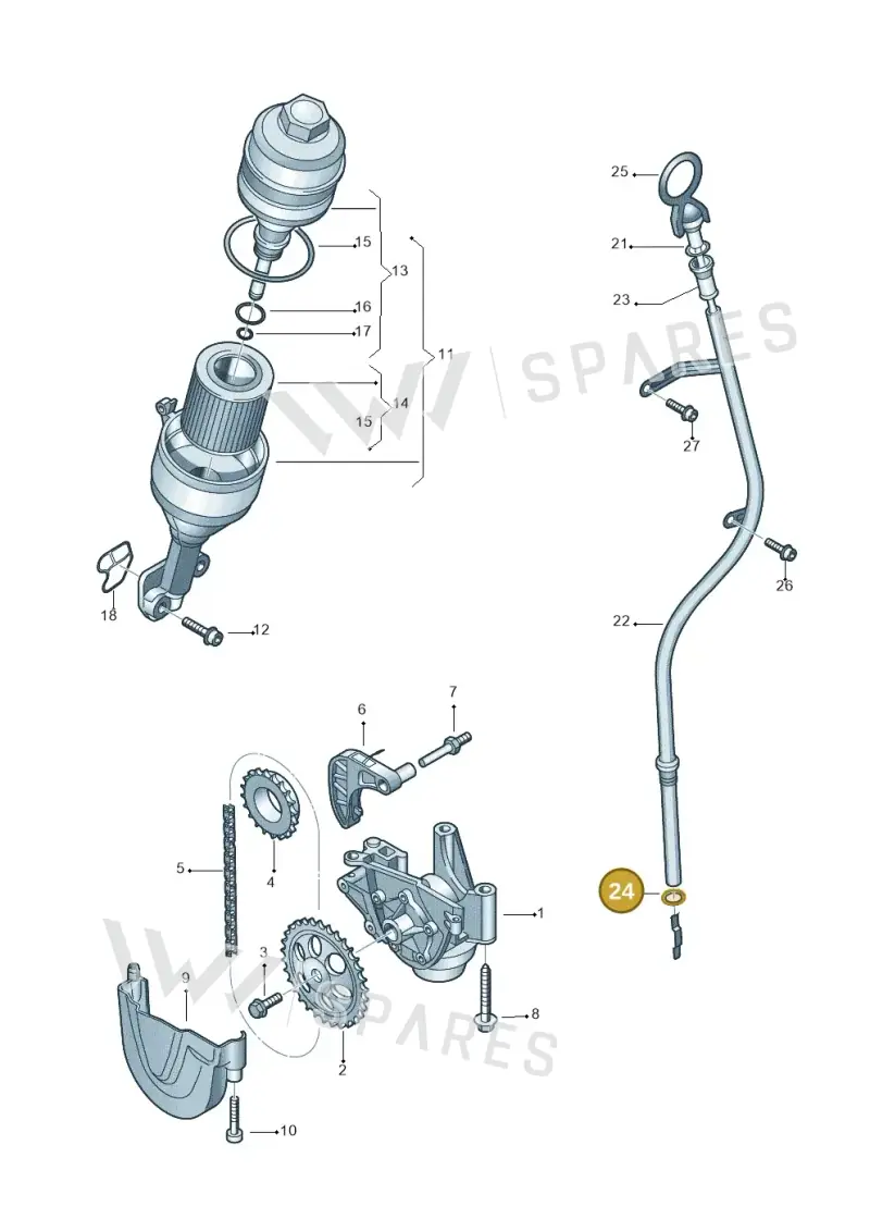 N90032204 — SEAT Toledo Reference (2012-2015) diagram 747115050, position 24