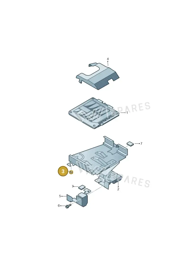 N90106304 — SEAT Altea XL Reference (2013-2013) diagram 420906200, position 3