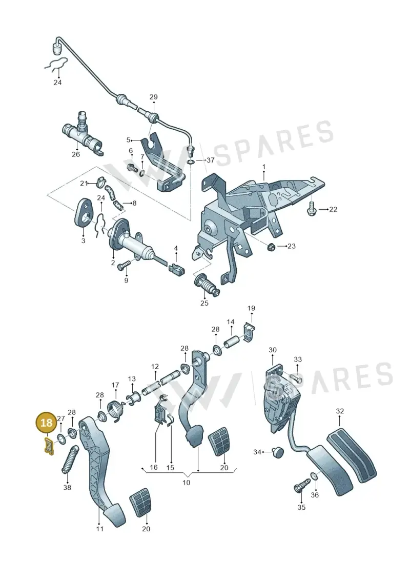 N90236203 — SEAT Alhambra (2006-2010) diagram 244721250, position 18