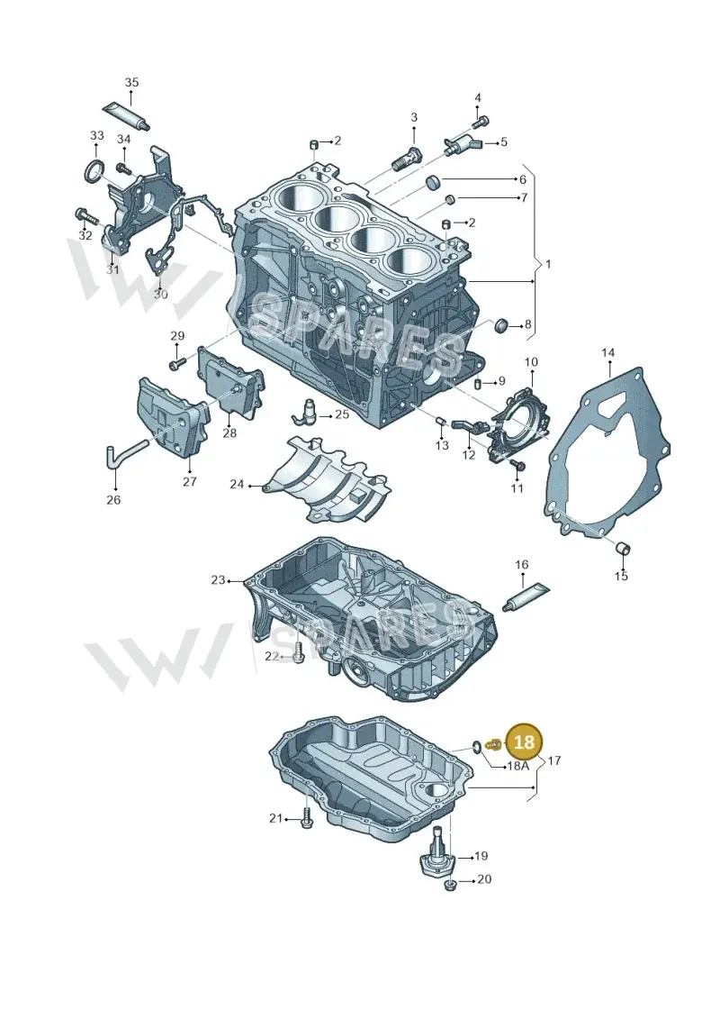N90288901 — SEAT Leon style (2019-) diagram 747103120, position 18