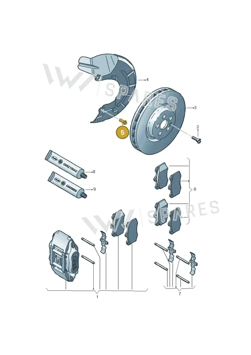 N90305304 — SEAT Ibiza Reference (2012-2012) diagram 254615310, position 5