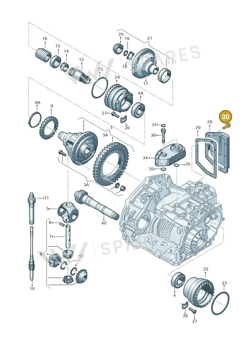 N90328502 — SEAT TOLEDO/LEON/LEON-4 (2001-2006) diagram 201409500, position 30