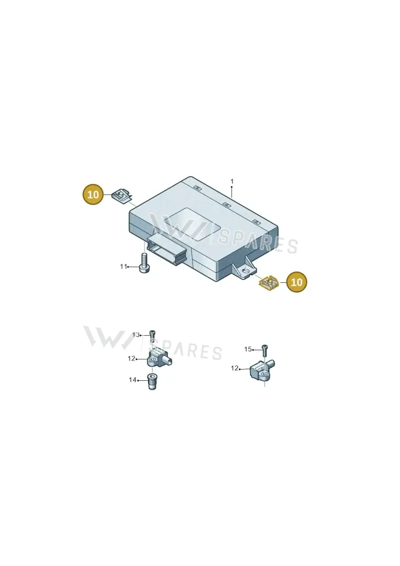 N90342504 — SEAT Formentor TSI CUPRA (2020-) diagram 5h0907035, position 10