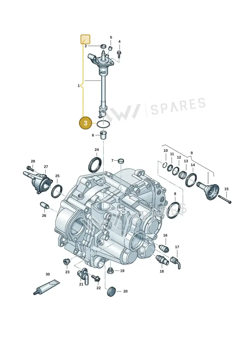 N90354201 — SEAT Ateca Style (2016-) diagram 2ka300570, position 3