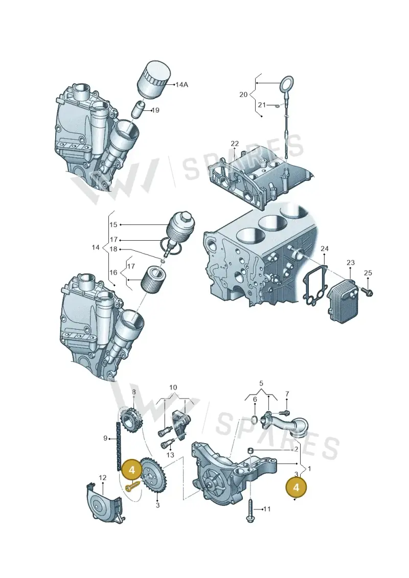 N90365901 — SEAT Ibiza Reference (2012-2012) diagram 409115100, position 4