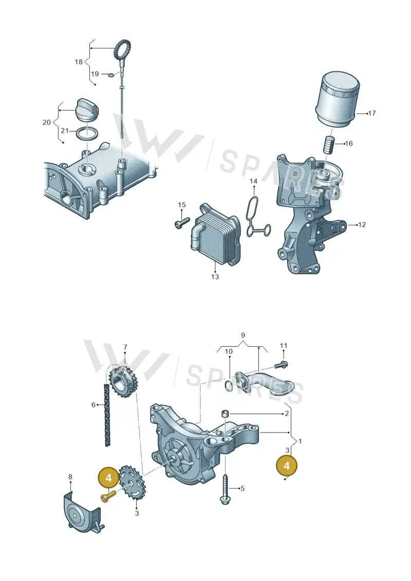 N90365901 — SEAT Altea XL Reference (2013-2013) diagram 649115010, position 4