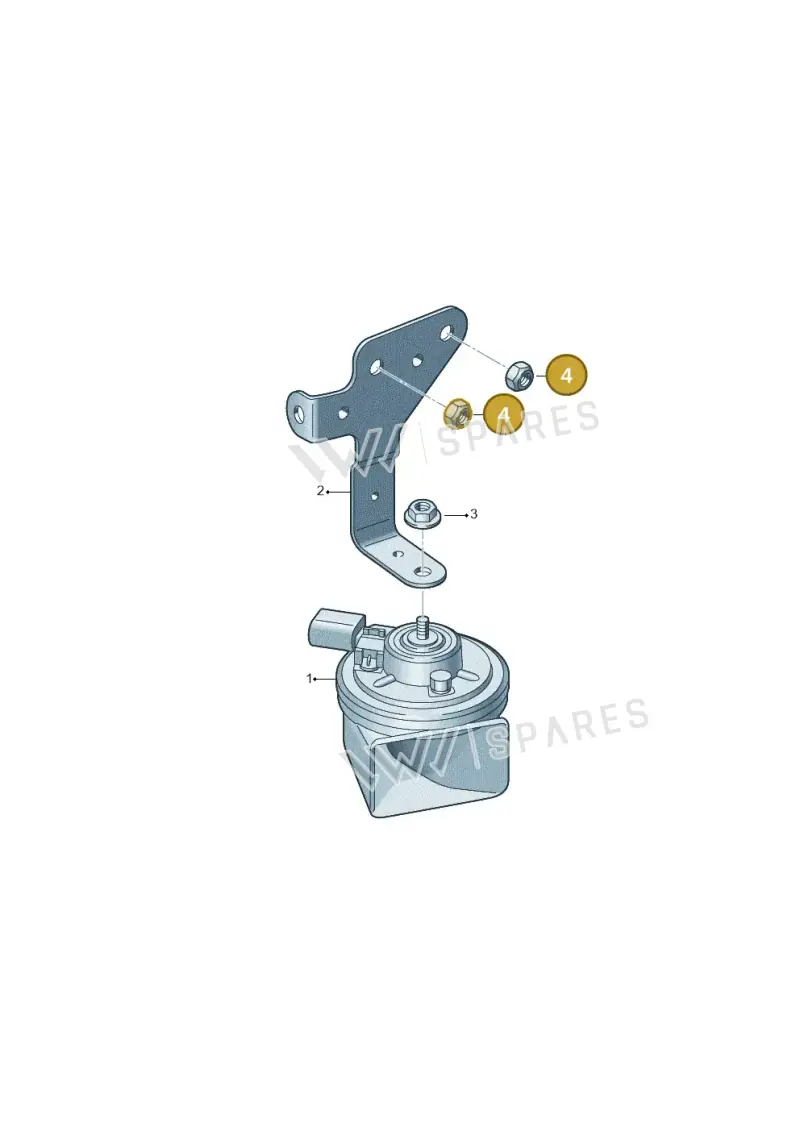 N90402503 — SEAT Ateca Style (2016-) diagram 893951001, position 4