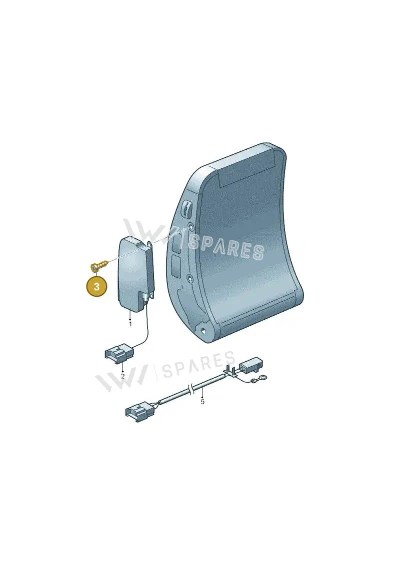 N90435601 — SEAT IBIZA                  06> (2005-) diagram 156880200, position 3
