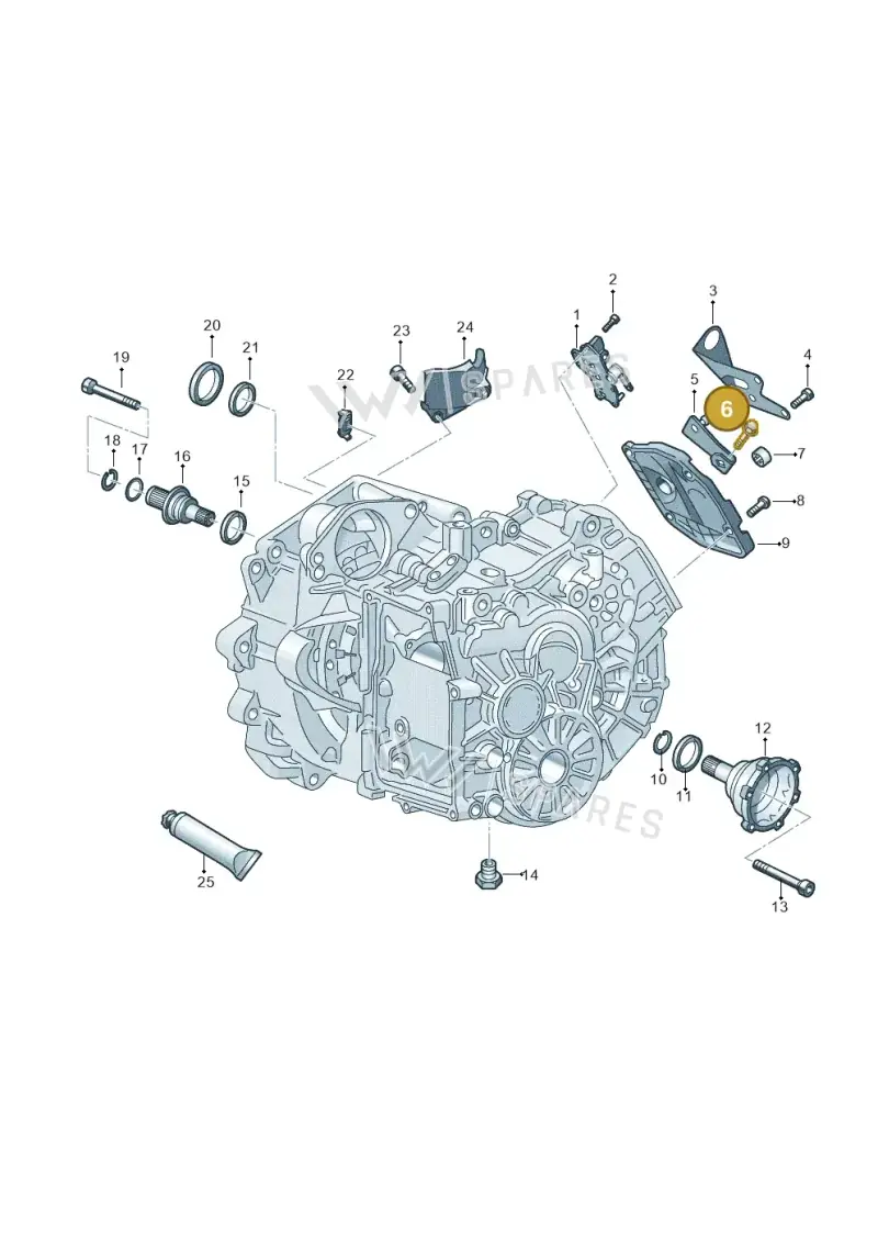 N90441603 — SEAT Leon style (2019-) diagram 827345110, position 6
