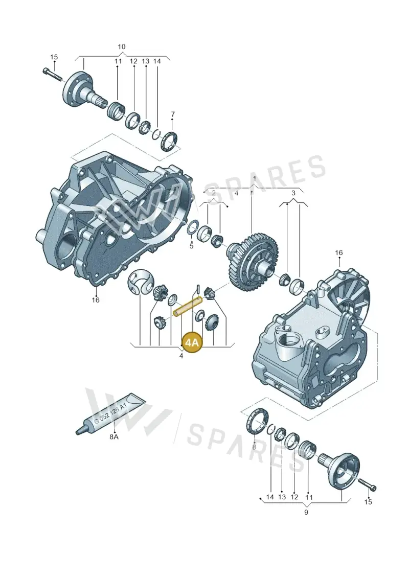 N90548701 — SEAT Altea XL Reference (2010-2013) diagram 409409220, position 4A