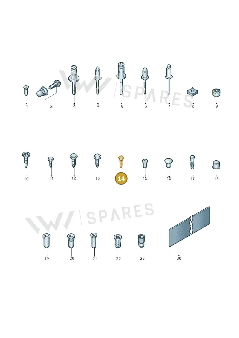 N90619802 — SEAT Tavascan Cupra (2023-) diagram 806800100, position 14