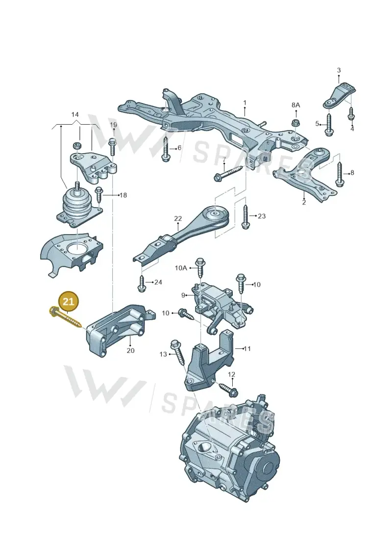 N90628303 — SEAT Toledo Reference (2012-2015) diagram 657199250, position 21