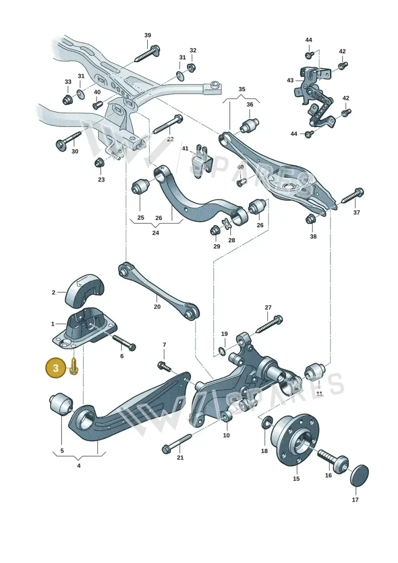 N90648402 — SEAT Formentor TSI CUPRA (2020-) diagram 2gk505050, position 3