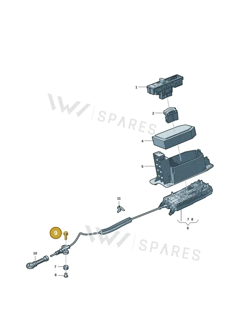 N90652204 — SEAT Leon style (2019-) diagram 5h0713100, position 9