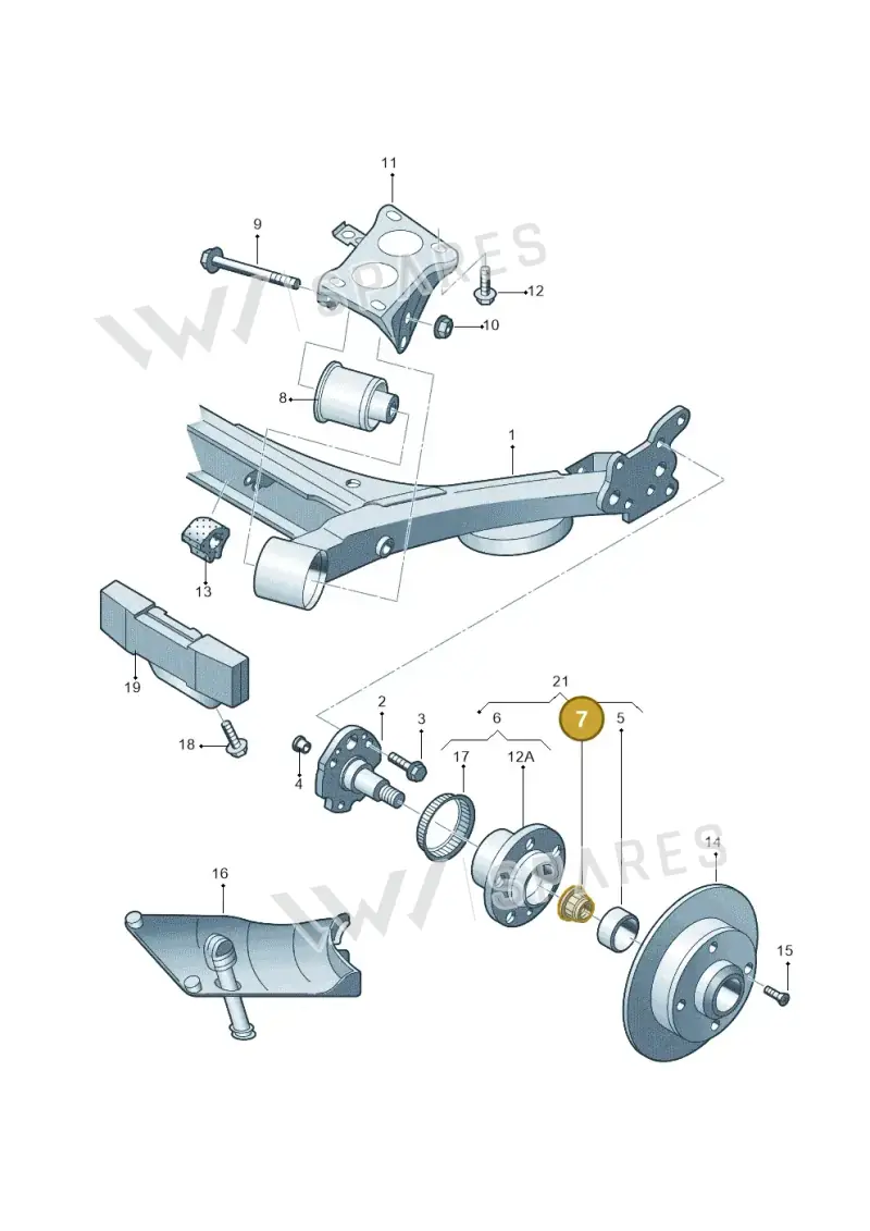 N90654502 — SEAT Toledo Reference (2015-2019) diagram 194500200, position 7