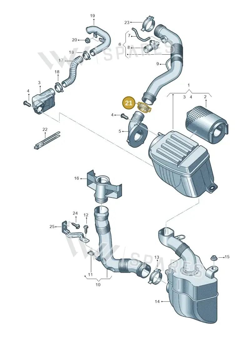 N90656101 — SEAT Altea XL Reference (2013-2013) diagram 409129200, position 21