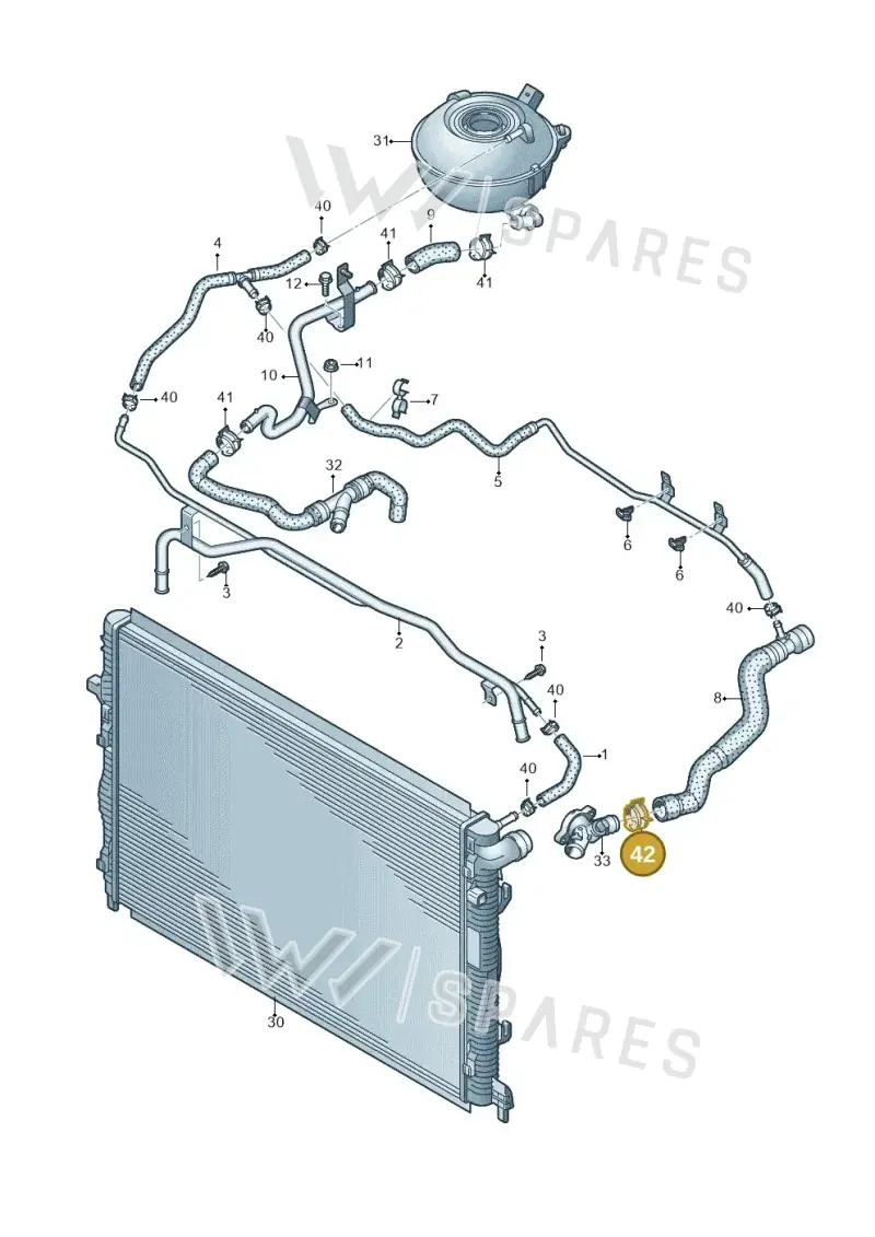 N90687101 — SEAT Formentor TSI CUPRA (2020-) diagram 858121300, position 42