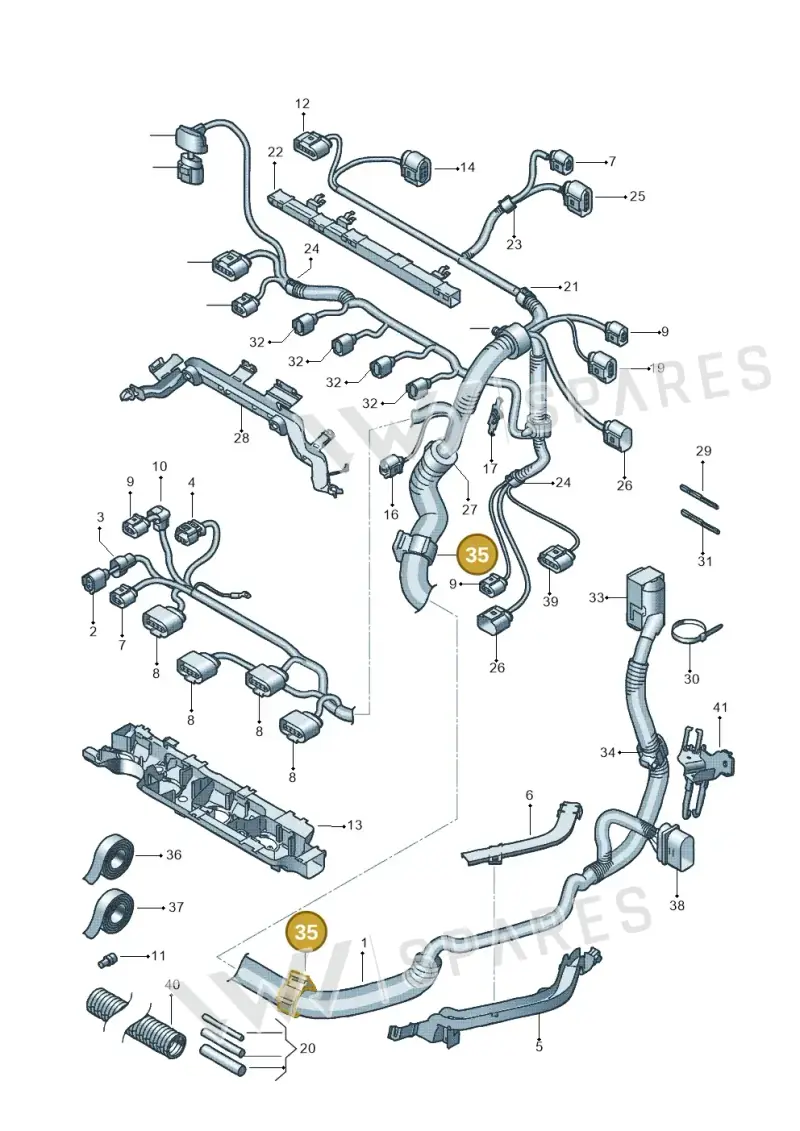 N90698201 — SEAT Ibiza Reference (2012-2012) diagram 639971050, position 35
