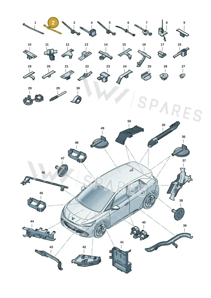 N90772601 — SEAT EBoost CUPRA (2021-) diagram 10s971082, position 2