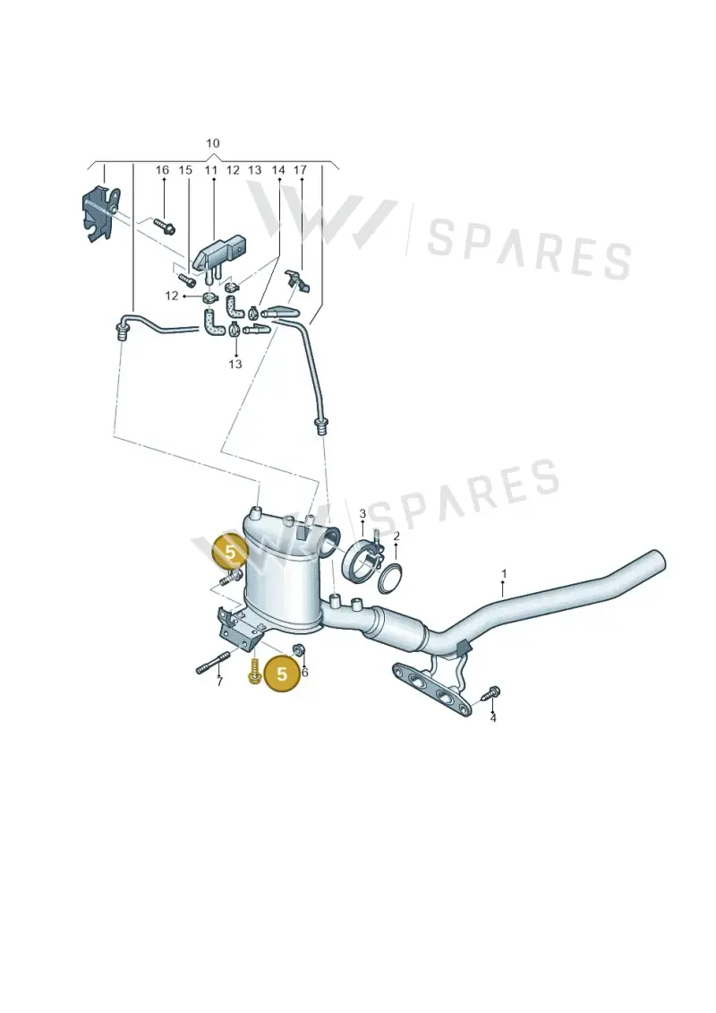 N90786504 — SEAT LEON                   06> (2005-) diagram 460253570, position 5