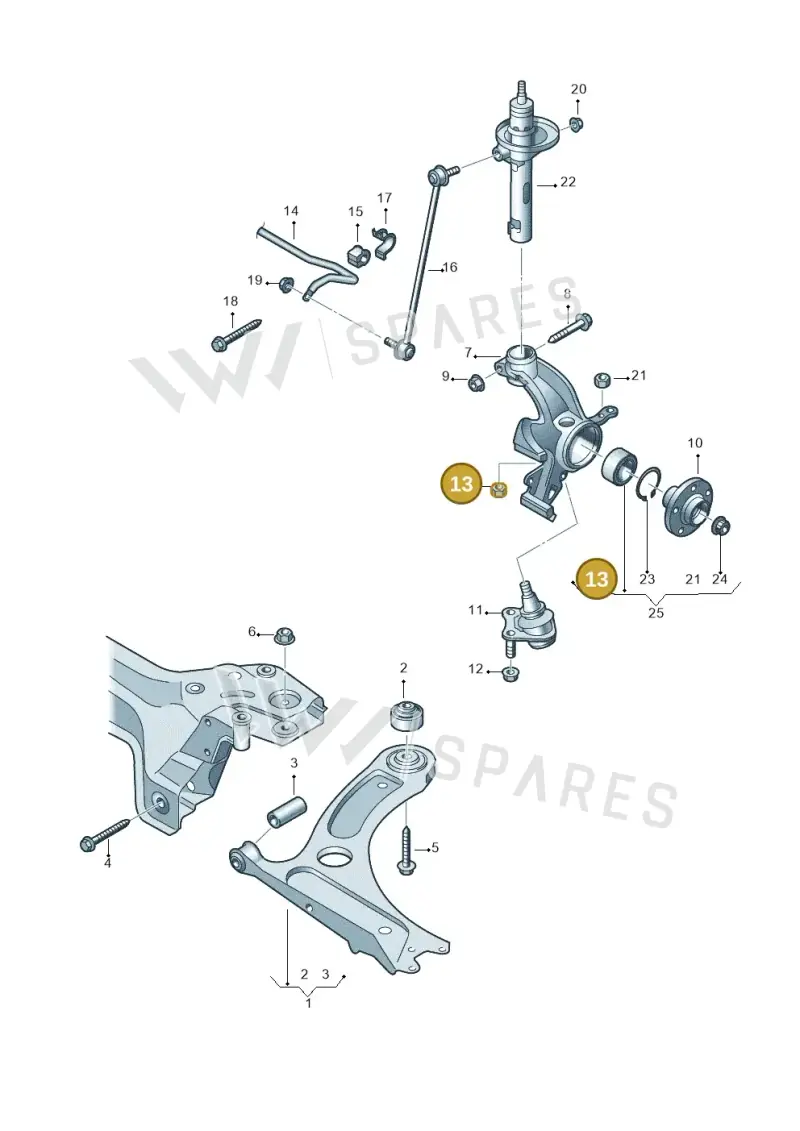 N90808801 — SEAT Mii electric (2020-2021) diagram 723407000, position 13