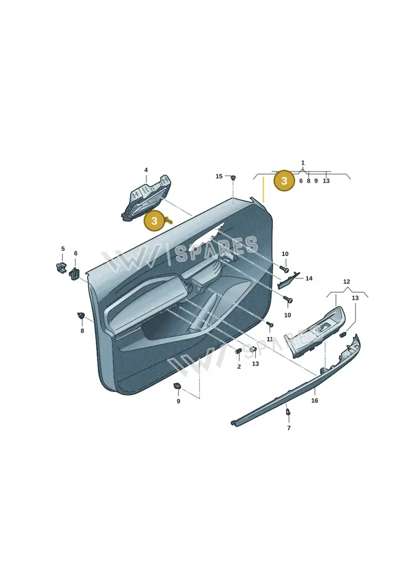 N90840103 — SEAT EBoost CUPRA (2021-) diagram 10s867000, position 3