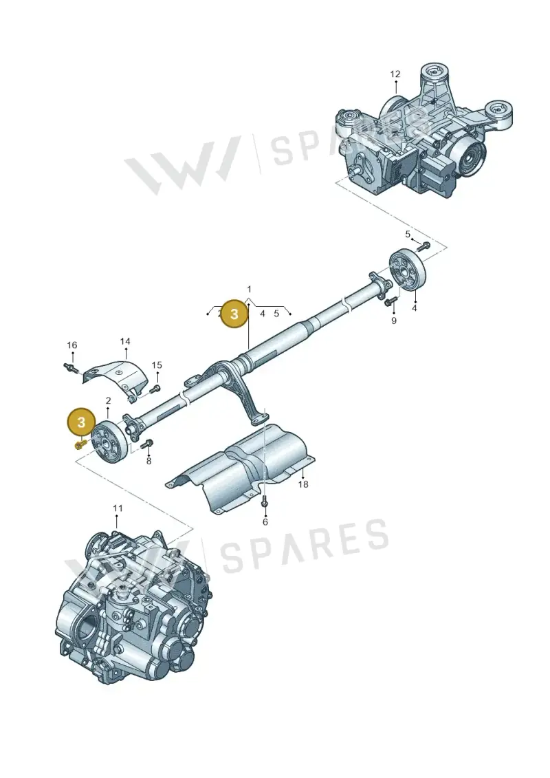 N90846102 — SEAT Ateca Style (2016-) diagram 745521000, position 3