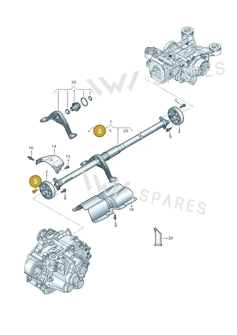N90846102 — SEAT Formentor TSI CUPRA (2020-) diagram 884521000, position 3