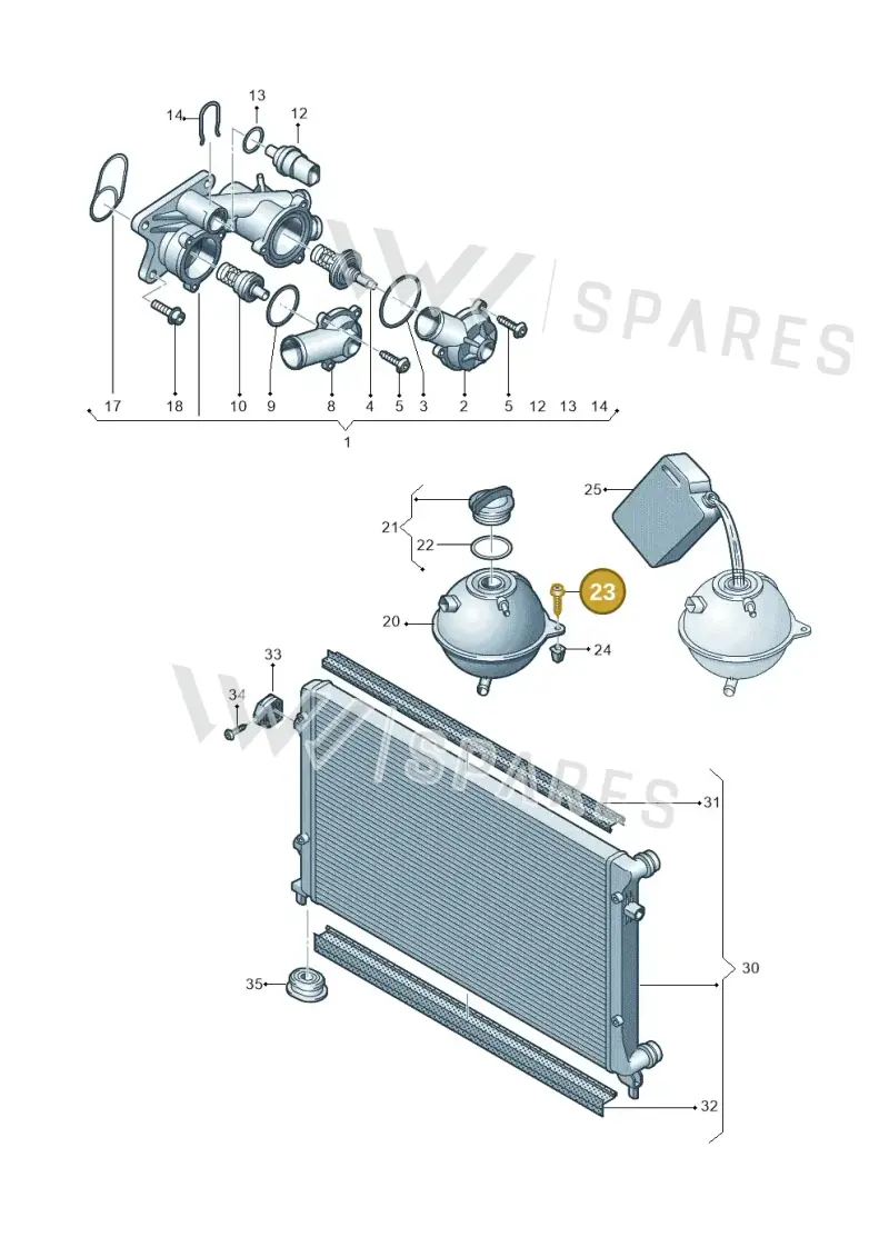 N90846602 — SEAT Ibiza Reference (2012-2012) diagram 409121700, position 23