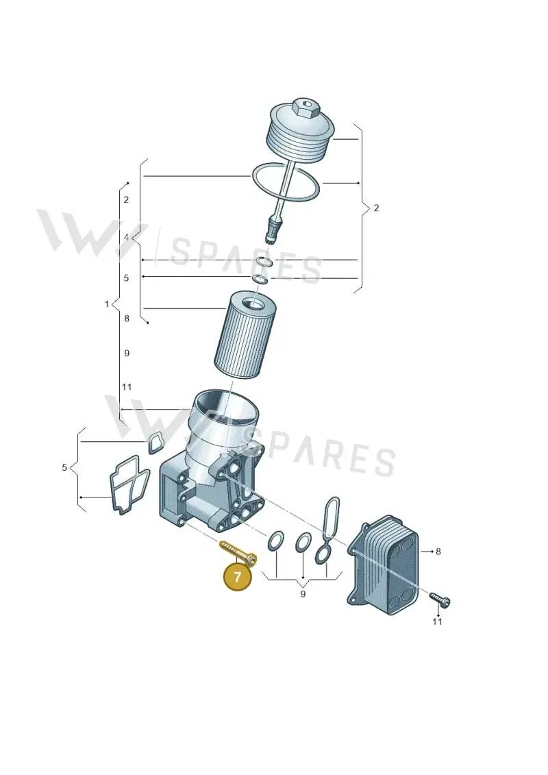 N90853903 — SEAT Altea XL Reference (2013-2013) diagram 649115550, position 7