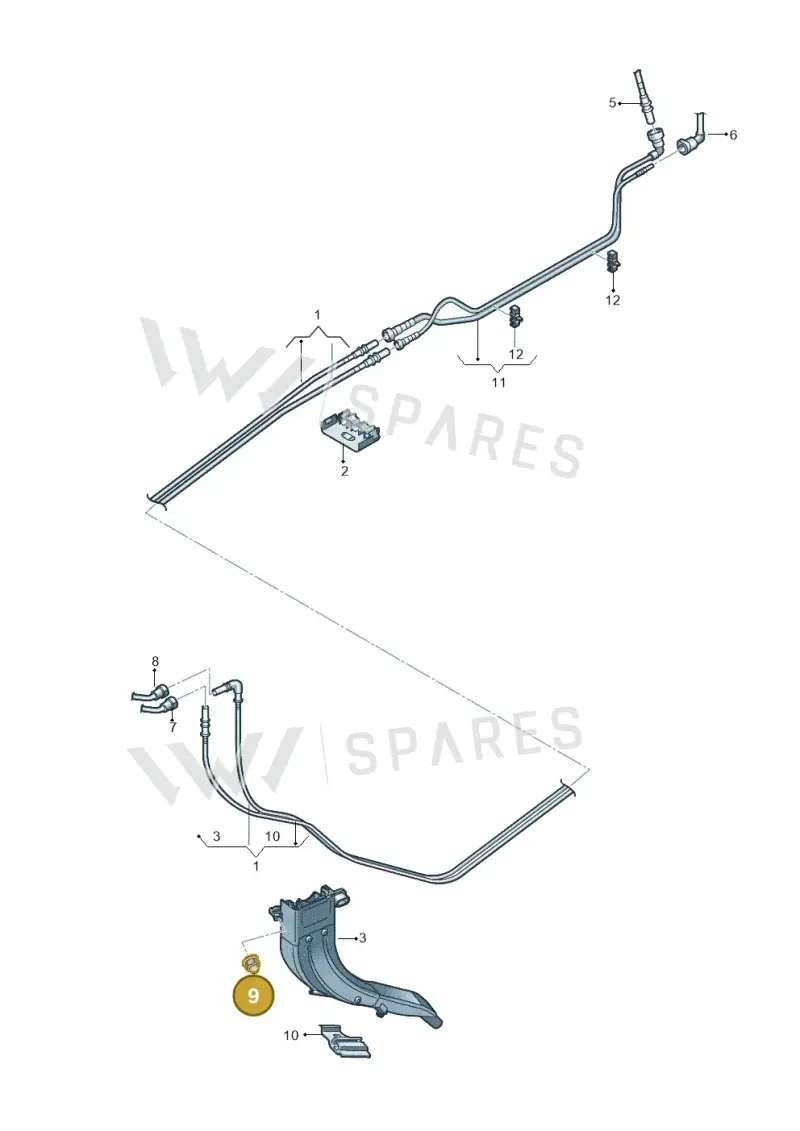 N90871902 — SEAT Formentor TSI CUPRA (2020-) diagram 596201210, position 9