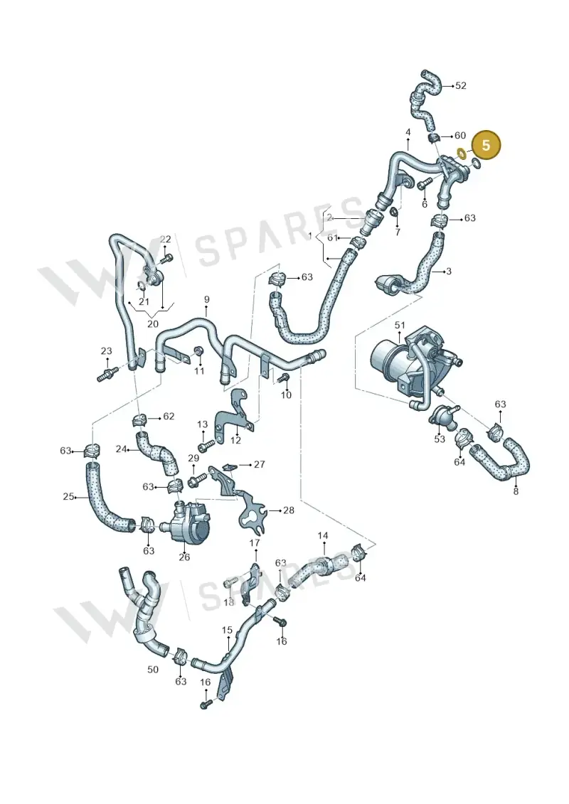 N90890501 — SEAT Toledo Reference (2015-2019) diagram 792121150, position 5