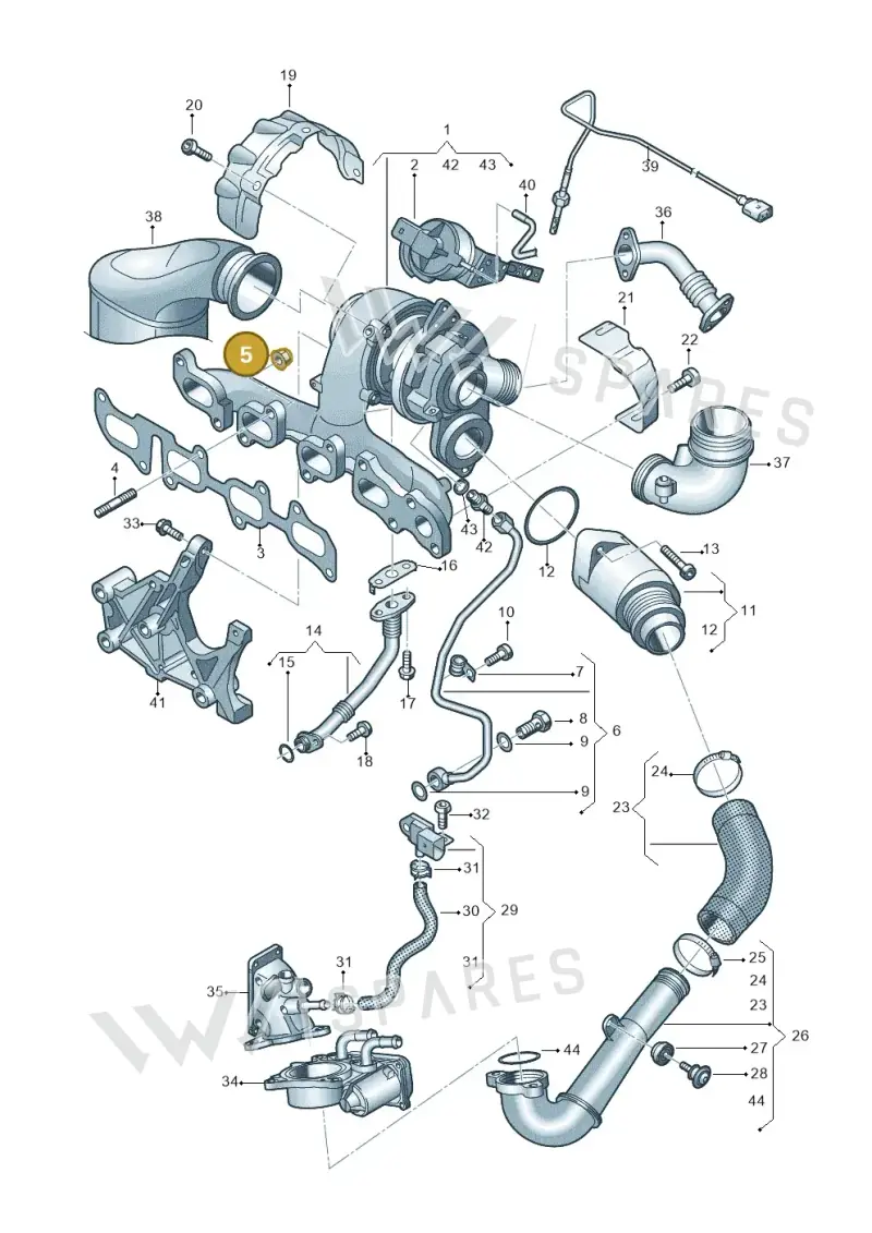 N90894601 — SEAT Leon style (2019-) diagram 746145630, position 5