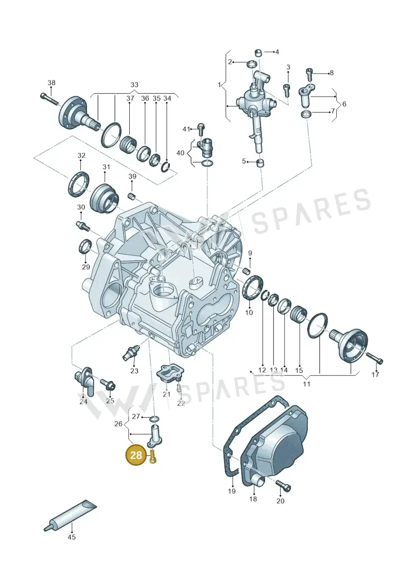 N90897307 — SEAT Leon style (2019-) diagram 495300100, position 28